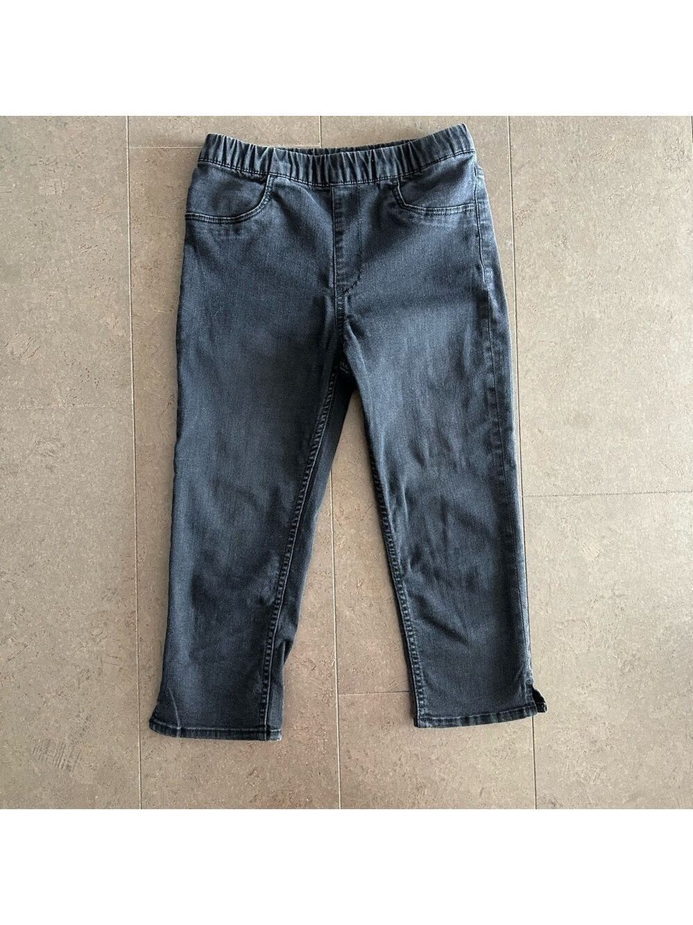 H&M Denim crops size 9-10